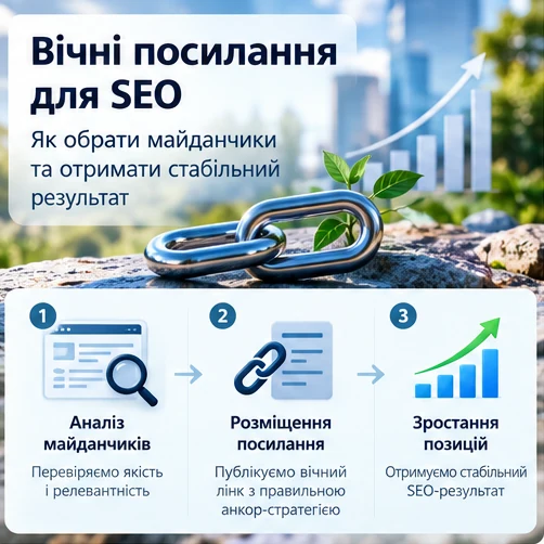 Вічні посилання: вибір майданчиків — практична схема