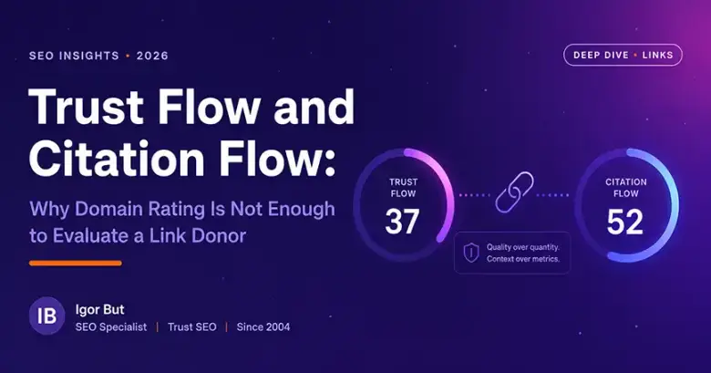 Topical Trust Flow, and apply our 6-point framework before buying any backlink